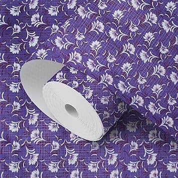 Kitchen Drawer/Cabinet Shelf Mat|Flower Design with PVC Material|Adjustable Size 5 MTR Roll
