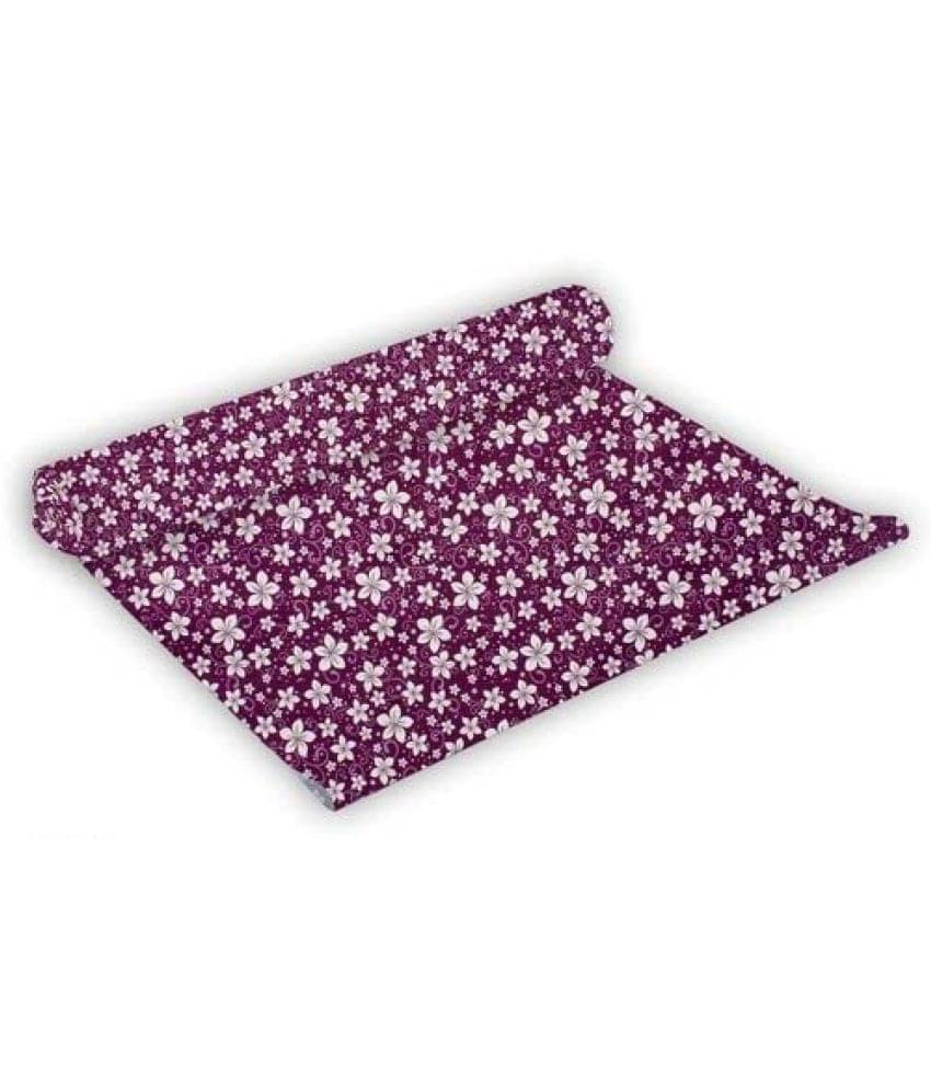Kitchen Drawer/Cabinet Shelf Mat|Flower Design with PVC Material|Adjustable Size 5 MTR Roll Kitchen Drawer/Cabinet Shelf Mat|Flower Design with PVC Material|Adjustable Size 5 MTR Roll