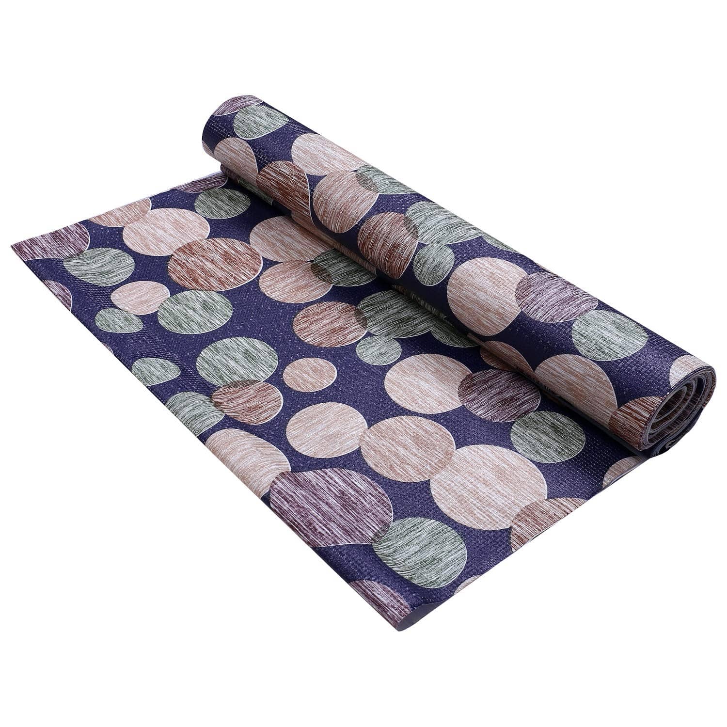 Kitchen Drawer/Cabinet Shelf Mat|Flower Design with PVC Material|Adjustable Size 5 MTR Roll