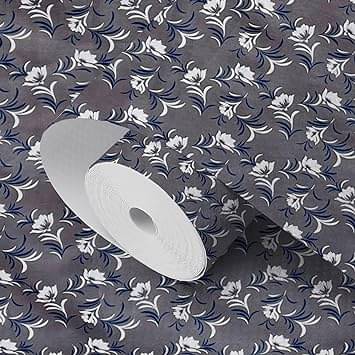 Kitchen Drawer/Cabinet Shelf Mat|Flower Design with PVC Material|Adjustable Size 5 MTR Roll Kitchen Drawer/Cabinet Shelf Mat|Flower Design with PVC Material|Adjustable Size 5 MTR Roll