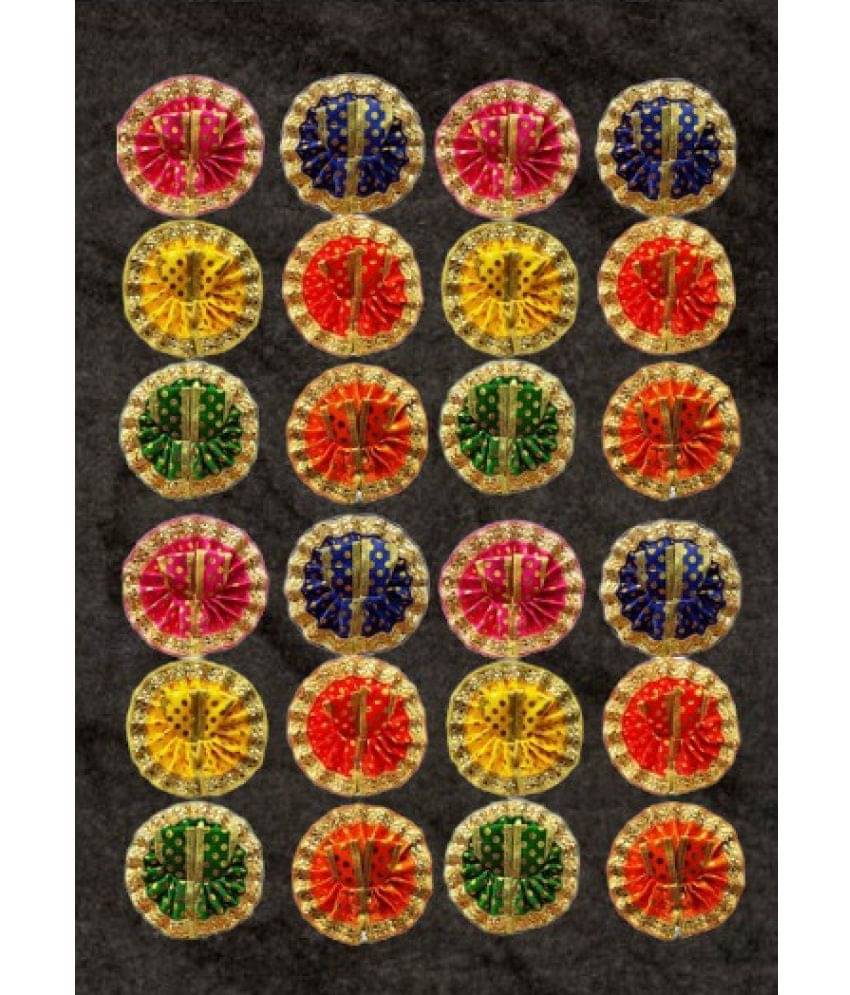 Lootnixx Laddu Gopal Goli Designe Golden Poshak 24 Piece (Size 0 No ) Set Dress     			Lootnixx Laddu Gopal Goli Designe Golden Poshak 24 Piece (Size 0 No ) Set Dress