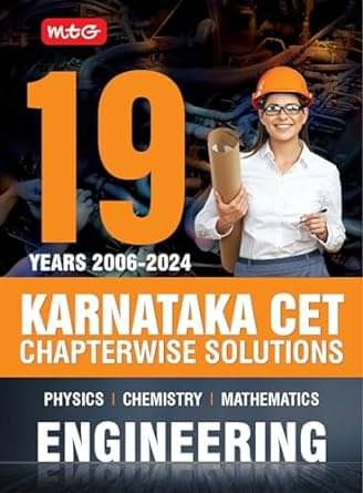     			MTG 19 Years (2024-2006) Karnataka CET Chapterwise Solutions Physics::Chemistry & Mathematics | KCET Previous Year Solved Papers | KCET PYQ Book For Engineering Entrance Exam 2025