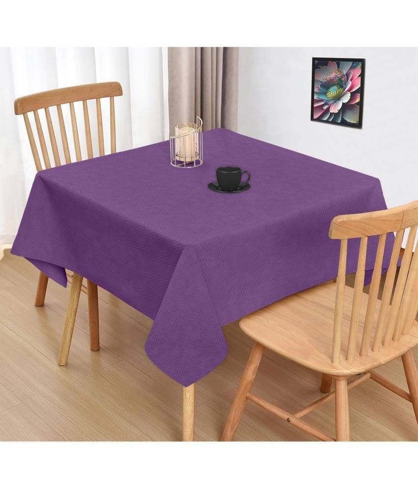 Oasis Hometex Printed Cotton 2 Seater Square Table Cover ( 102 x 102 ) cm Pack of 1 Lavender Oasis Hometex Printed Cotton 2 Seater Square Table Cover ( 102 x 102 ) cm Pack of 1 Lavender