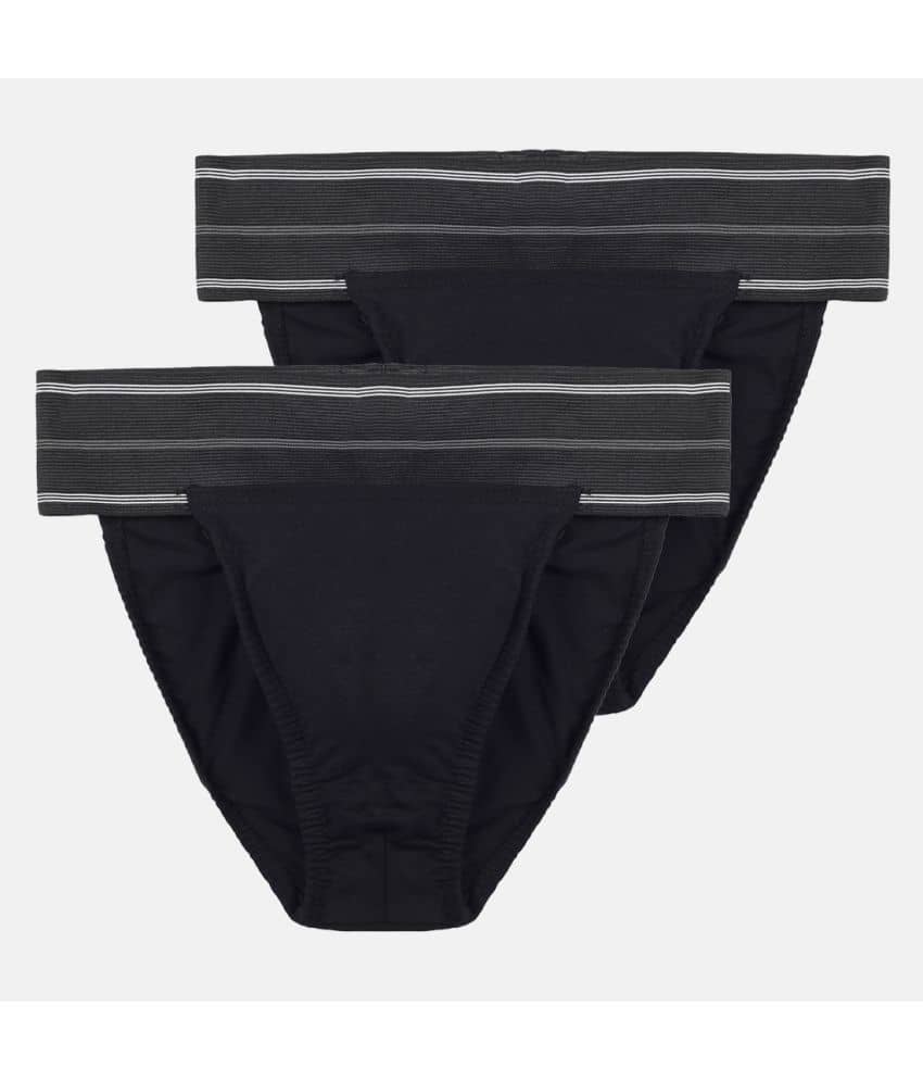 Omtex Black Athletic Supporter ( Pack of 2 ) - Sports and Fitness Equipment | Buy online on ZillyBuy