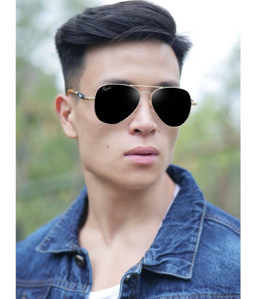 RESIST EYEWEAR Gold Pilot Sunglasses ( Pack of 1 ) - Sunglasses | Buy online on ZillyBuy