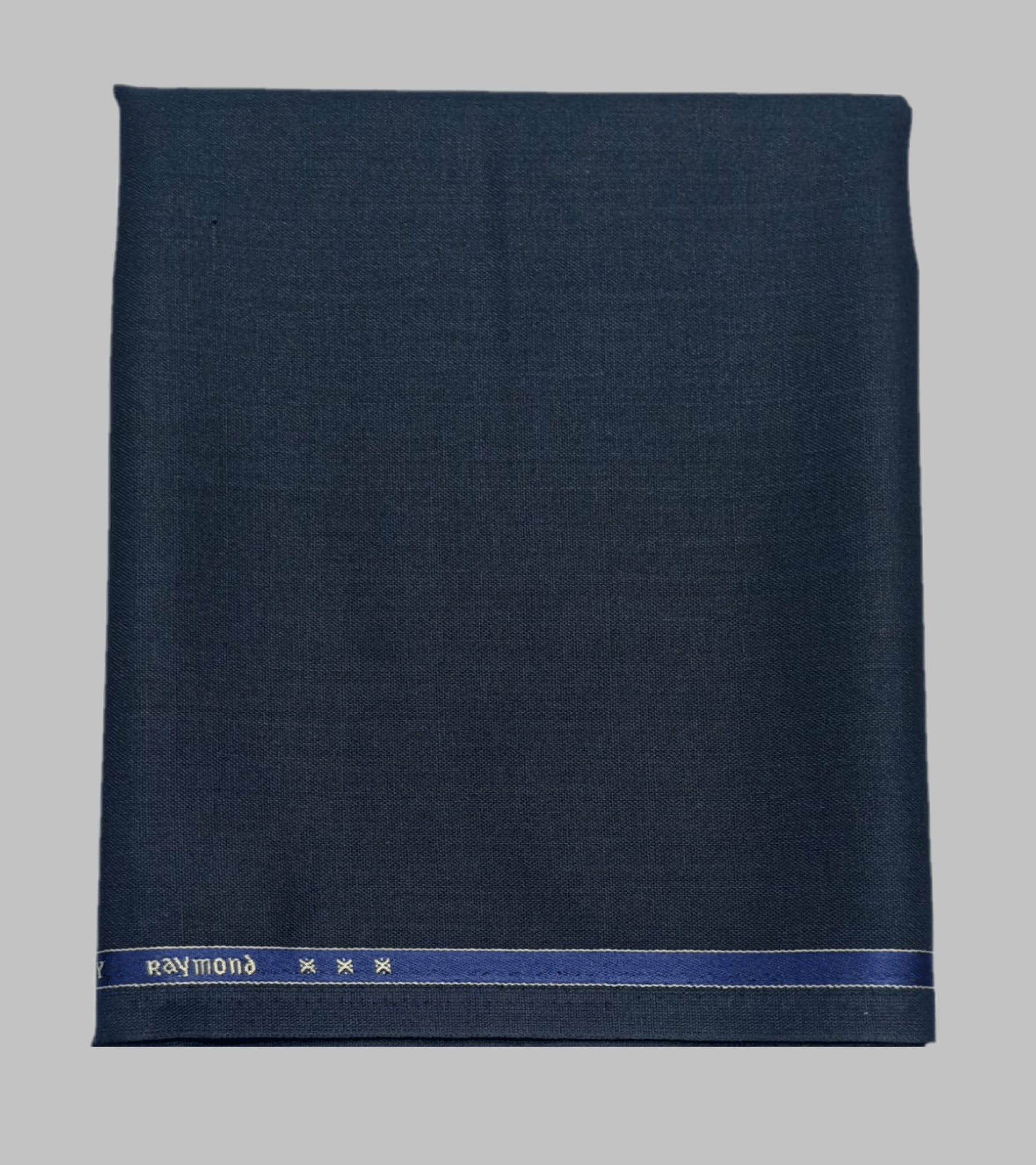     			Raymond Navy Blue Polyester Blend Men's Unstitched Pant Piece ( Pack of 1 )