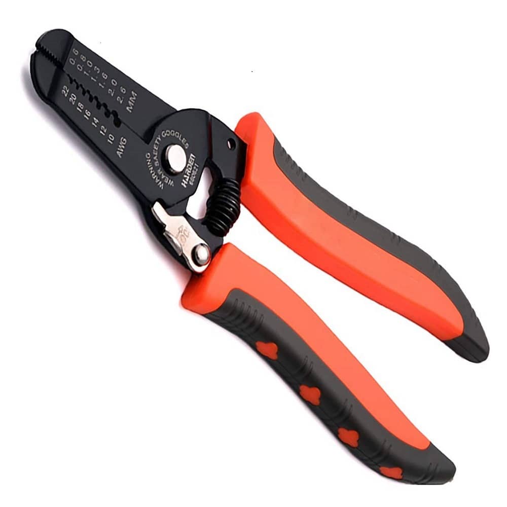 Saykhus Multifunctional Handle Tool 150mm/6'' Wire Stripper with Cutting Edge (multi-colour)