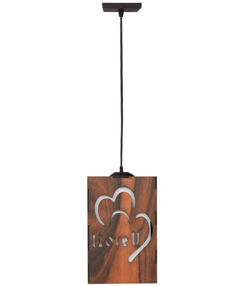 Somil Wood Hanging Light Pendant Black - Pack of 1 Somil Wood Hanging Light Pendant Black - Pack of 1