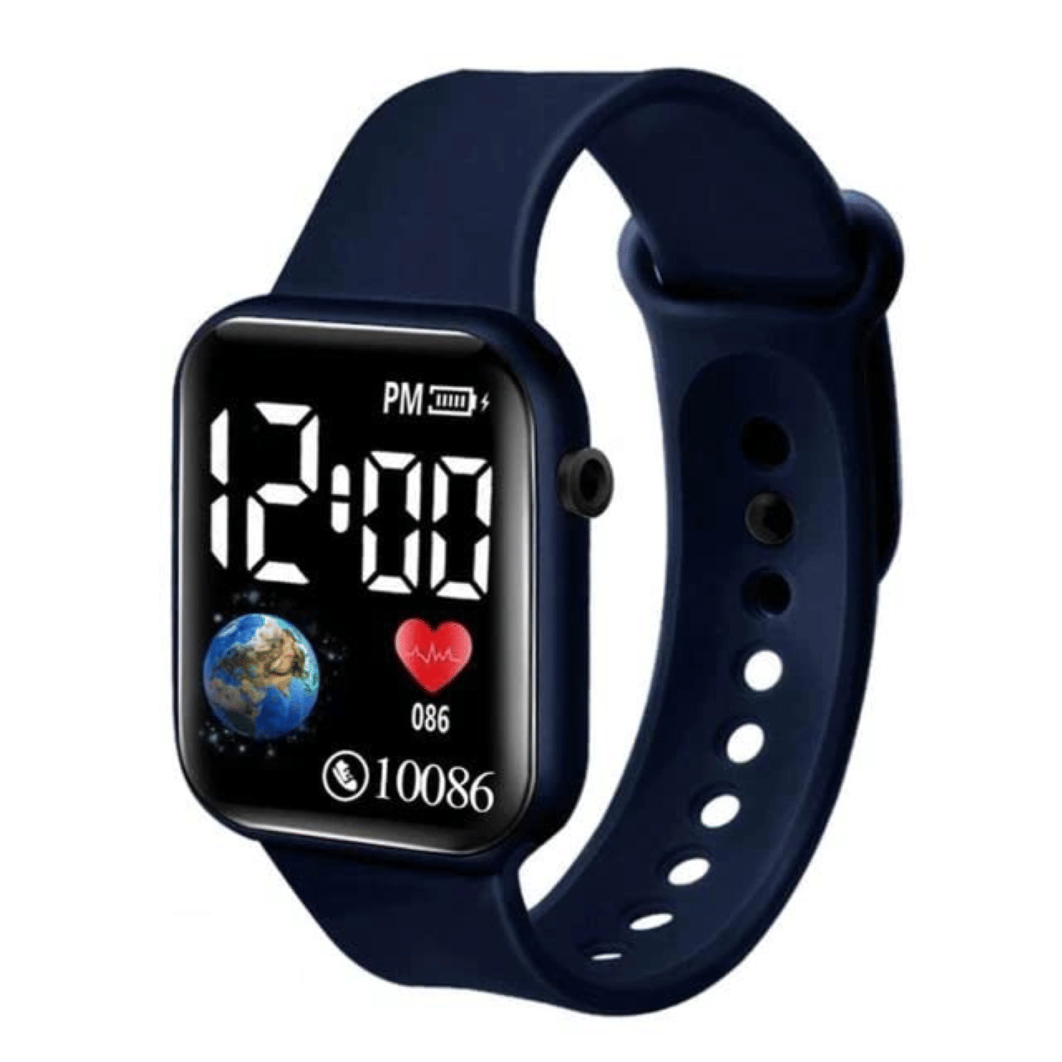 Svats Black Dial Digital Boys Watch ( Pack of 1 )