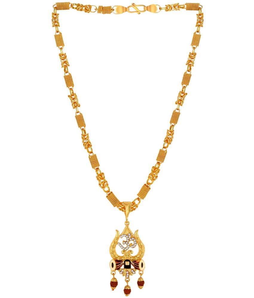 Thrillz Gold Plated Chain ( Set of 1 )