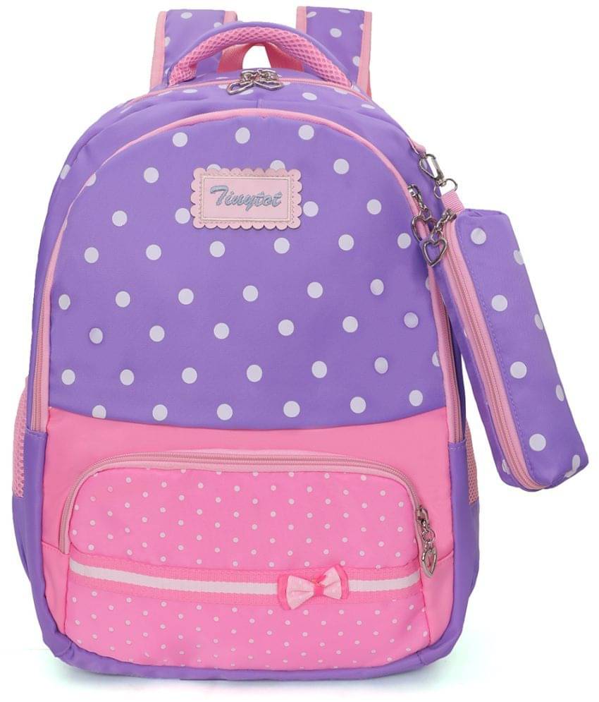     			Tinytot Multicolor Polyester Backpack For Kids