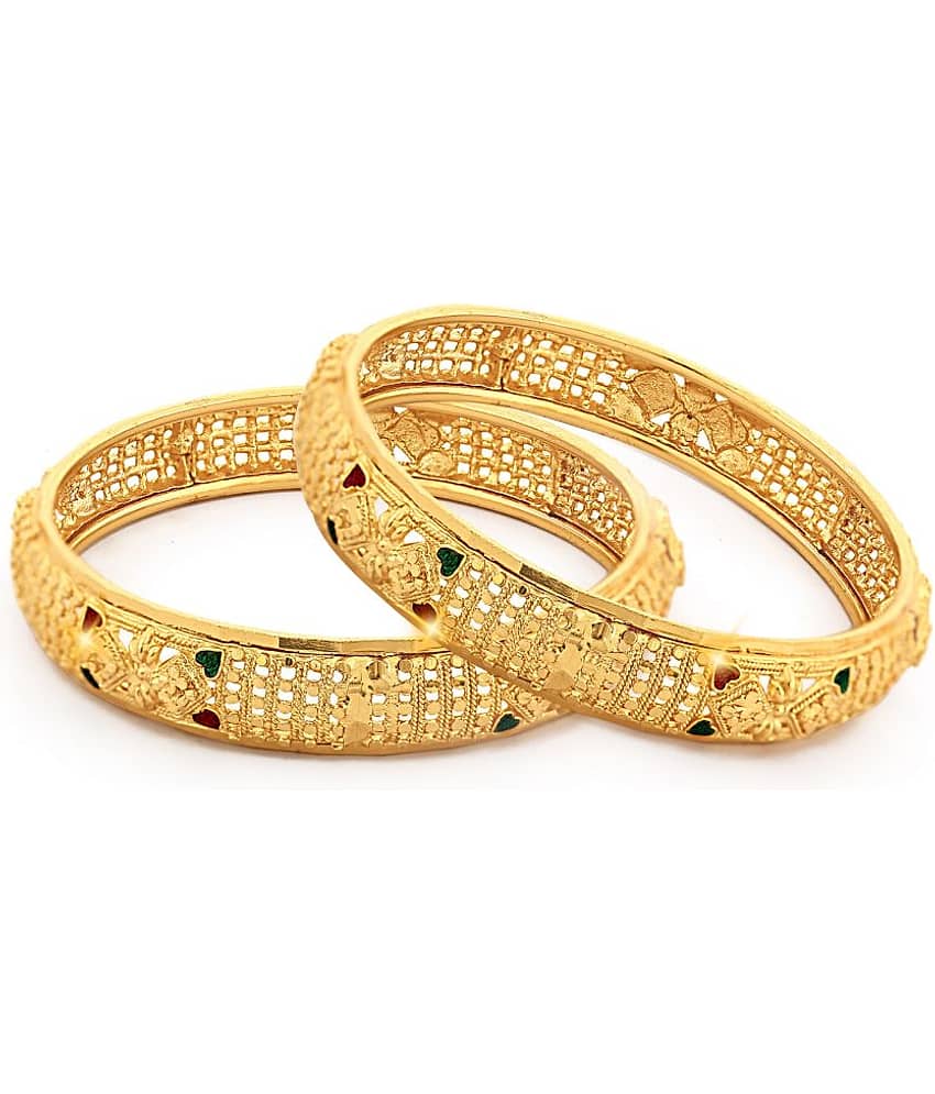 VIVASTRI Gold Bangle ( Pack of 1 ) - Bangles & Bracelets | Buy online on ZillyBuy