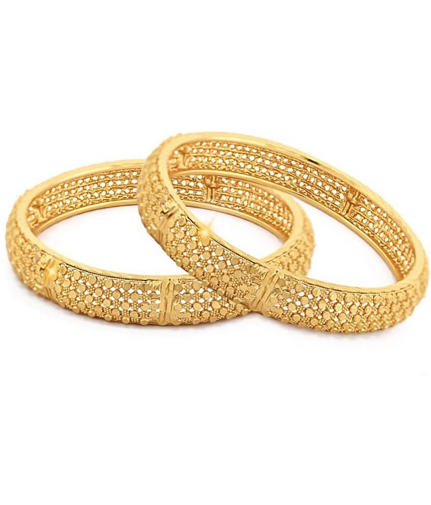 VIVASTRI Gold Bangle ( Pack of 1 ) - Bangles & Bracelets | Buy online on ZillyBuy
