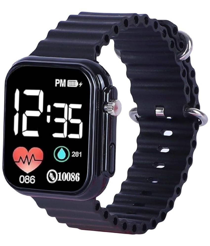 Viser Black Dial Digital Boys Watch ( Pack of 1 ) Viser Black Dial Digital Boys Watch ( Pack of 1 )