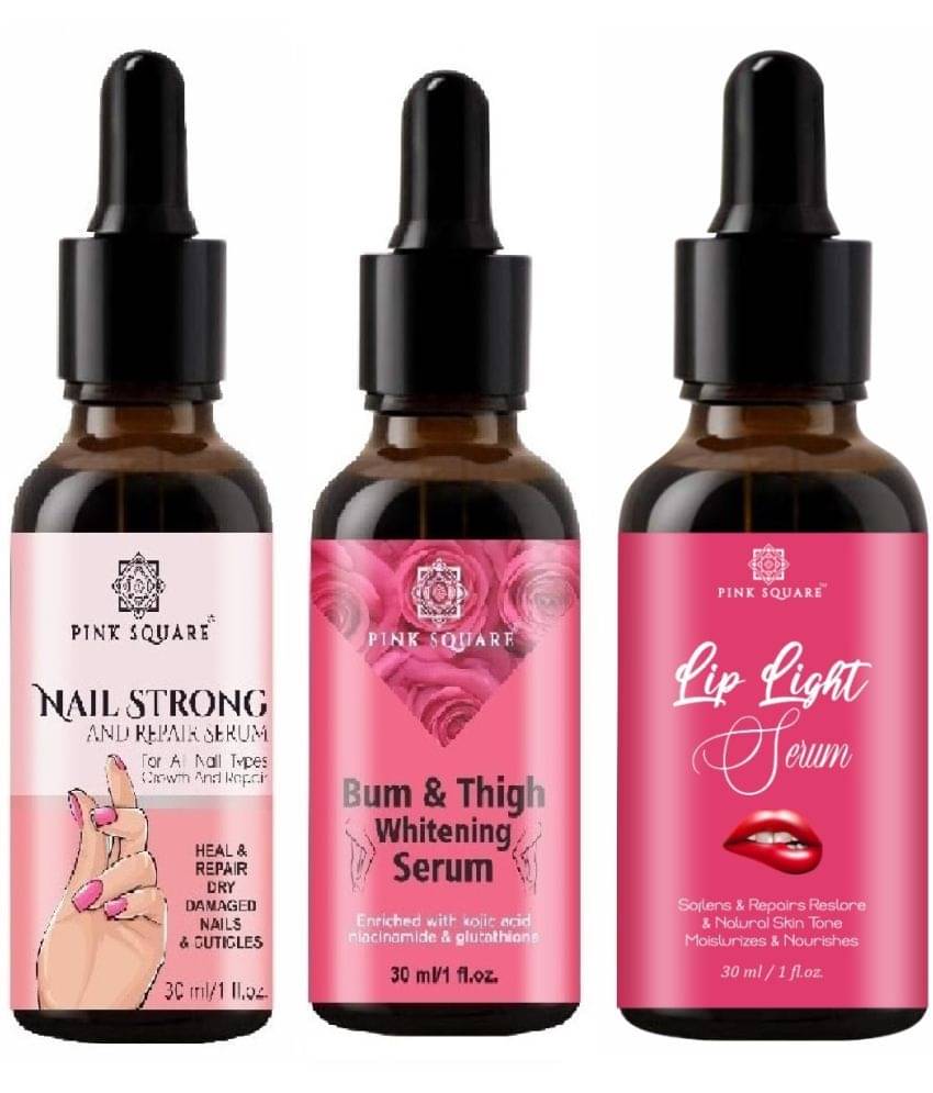 pink square Face Serum Antioxidants Skin Toning For All Skin Type ( Pack of 3 ) pink square Face Serum Antioxidants Skin Toning For All Skin Type ( Pack of 3 )