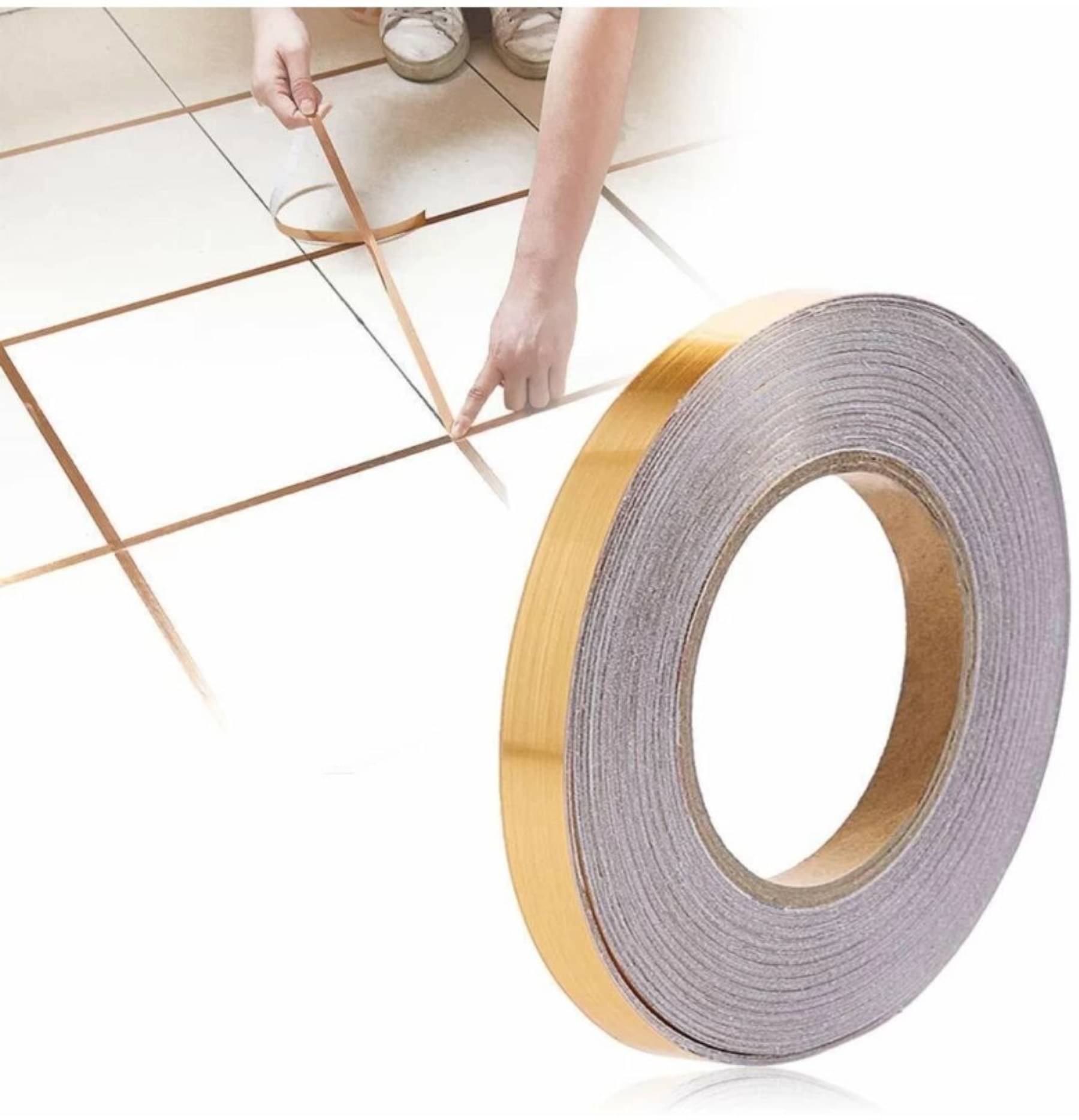     			sekhmet Gold Single Sided Decorative Tape ( Pack of 1 )