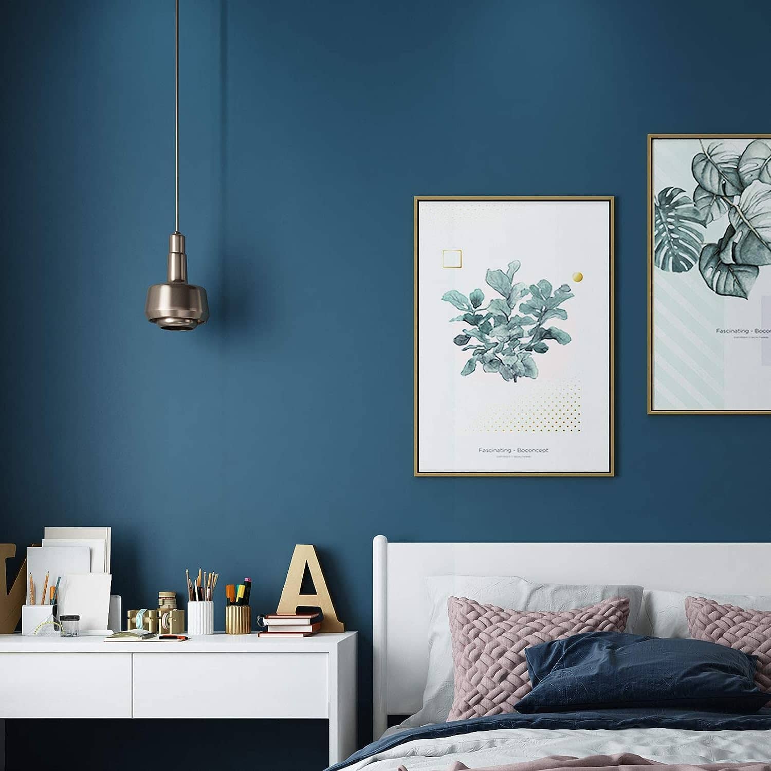sunbird Solid Wallpaper ( 60 x 121 ) cm ( Pack of 1 )