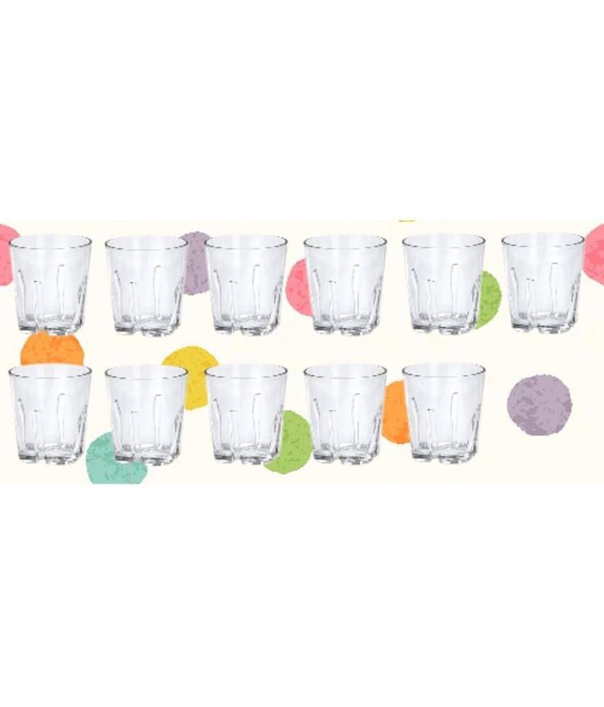 AFAST Drinking Glass Glass Whiskey Glasses 100 ml ( Pack of 11 ) AFAST Drinking Glass Glass Whiskey Glasses 100 ml ( Pack of 11 )