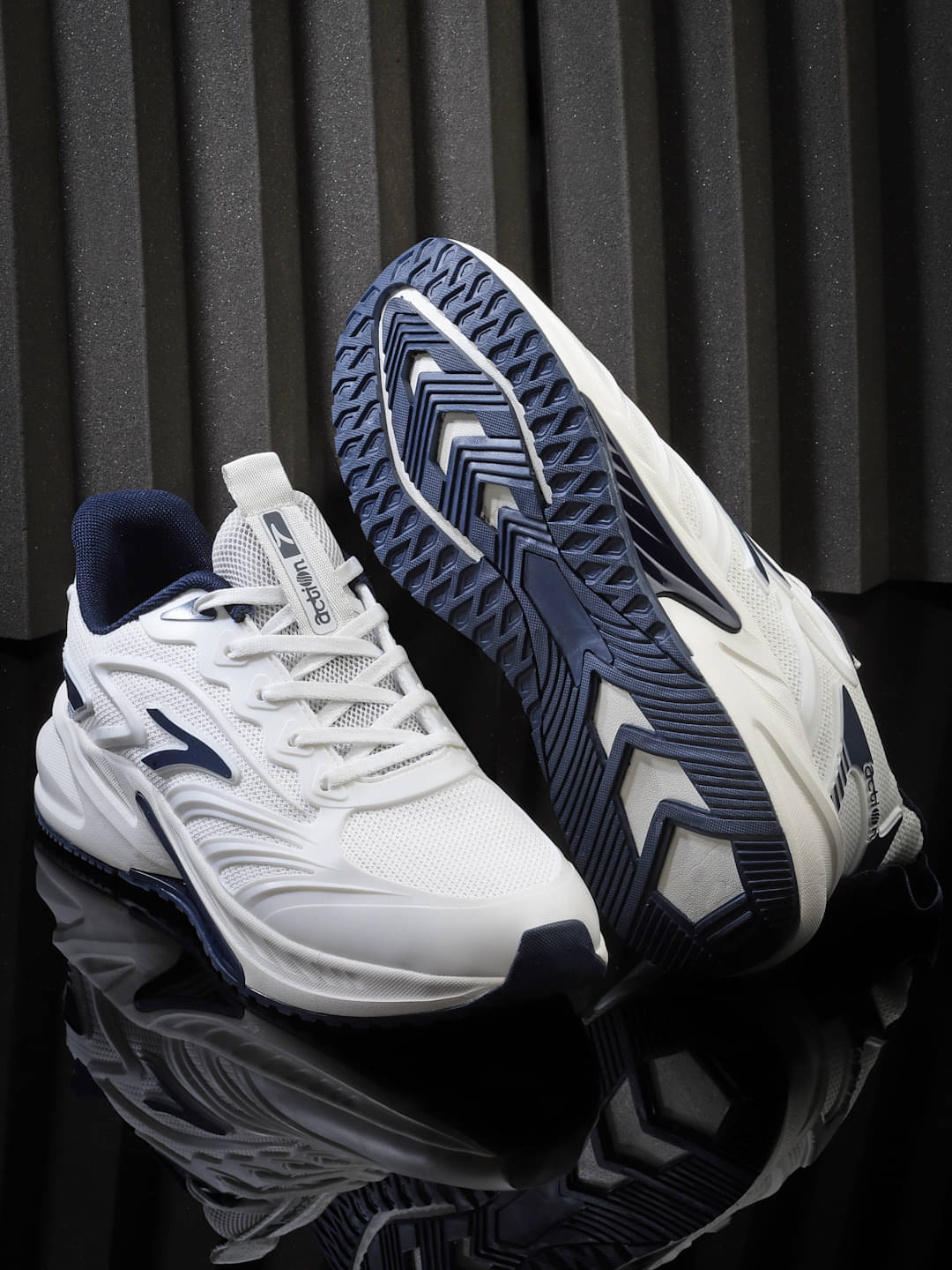     			Action White Men's Sports Running Shoes