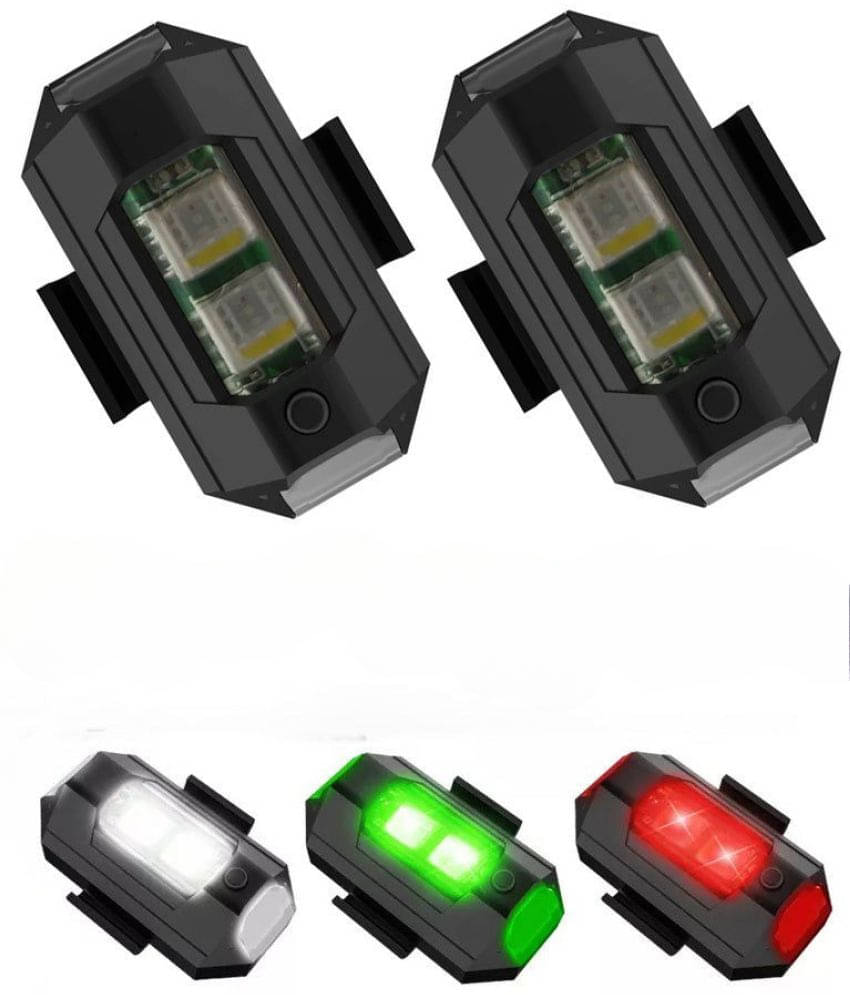     			AutoPowerz Front Left & Right Tail Light For All Car and Bike Models ( Set of 2 )