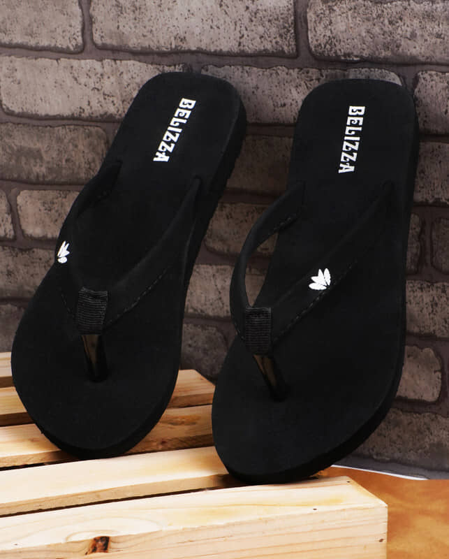 BELIZZA Black Women's Slipper