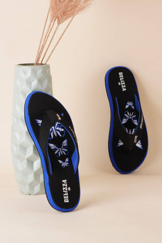     			BELIZZA Blue Women's Slipper