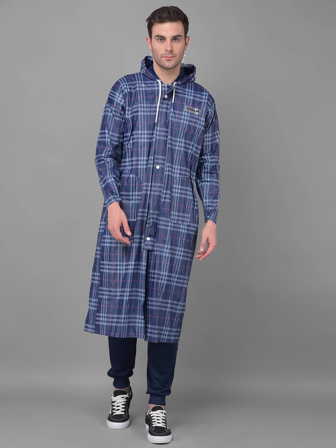 Dollar Blue Polyester Men's Rain Suit ( Pack of 1 )