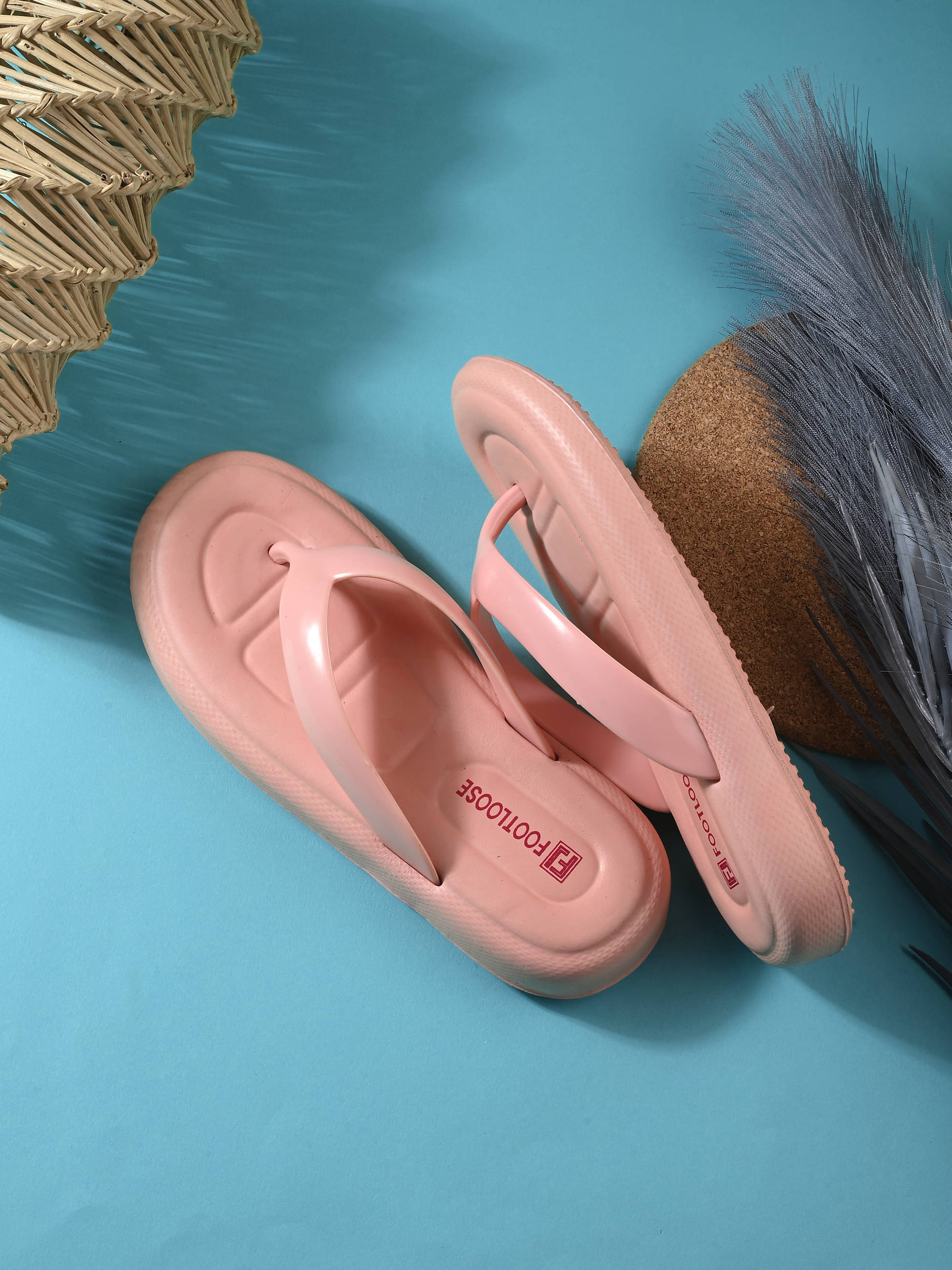     			Footloose Pink Women's Flip Flop