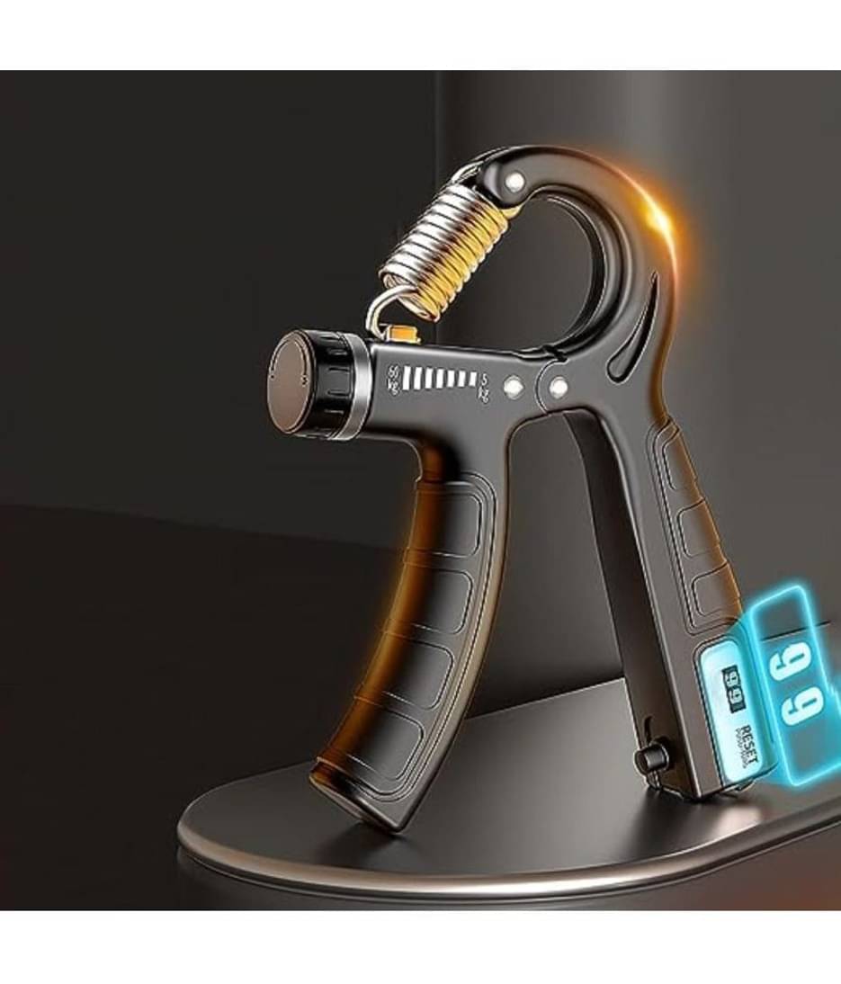 HORSE FIT R shape Adjustable Hand Grip with Smart Counter | Resistance (10KG - 60KG) | Hand/Power Gripper for Home Gym For Men & Women HORSE FIT R shape Adjustable Hand Grip with Smart Counter | Resistance (10KG - 60KG) | Hand/Power Gripper for Home Gym For Men & Women