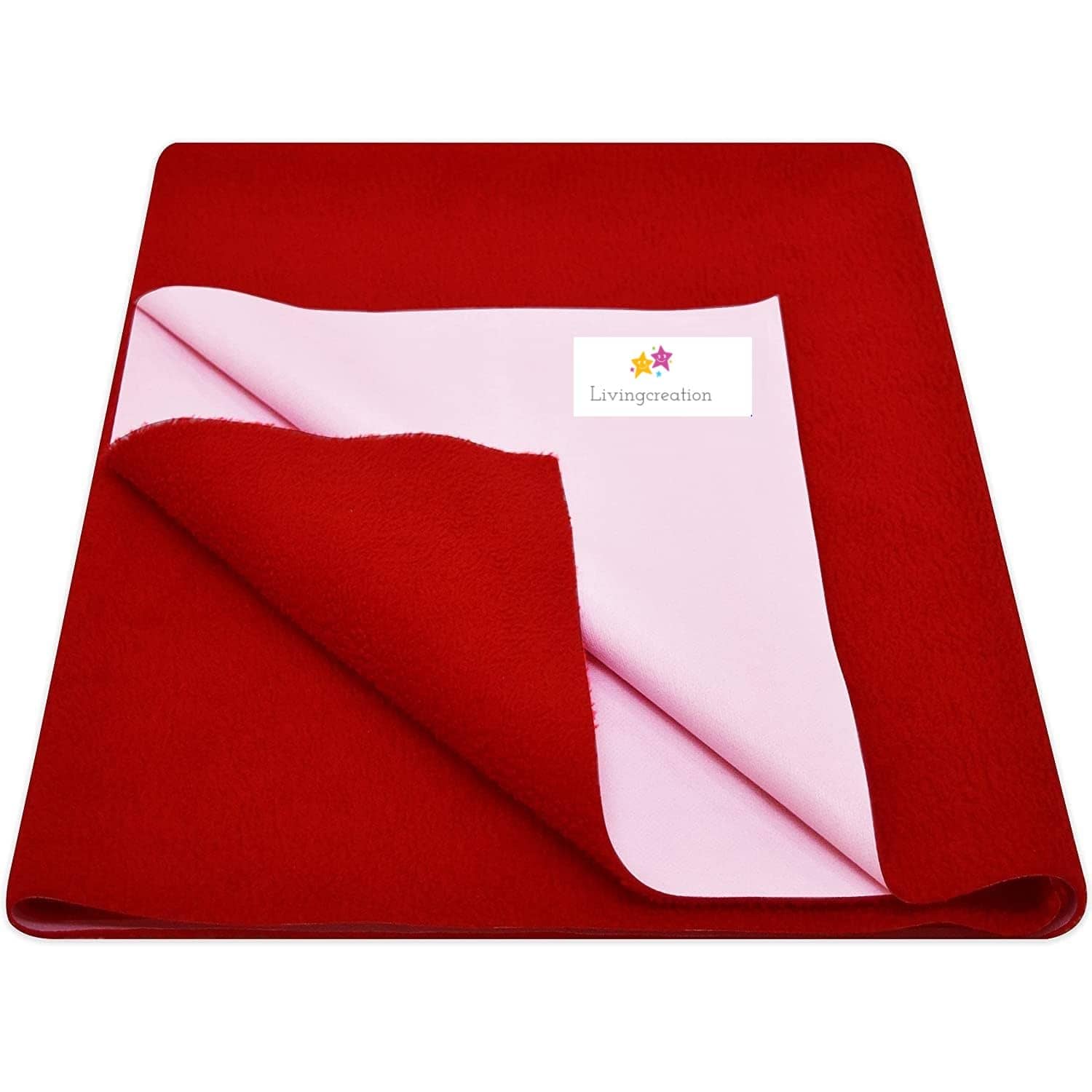 LIVINGCREATIONS Grey Poly Fiber Bed Protector Sheet ( Pack of 1 )