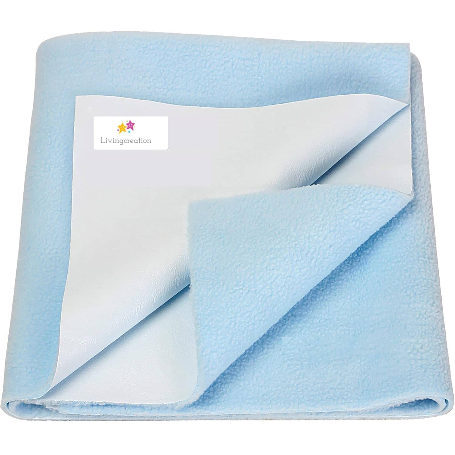 LIVINGCREATIONS Grey Poly Fiber Bed Protector Sheet ( Pack of 1 )