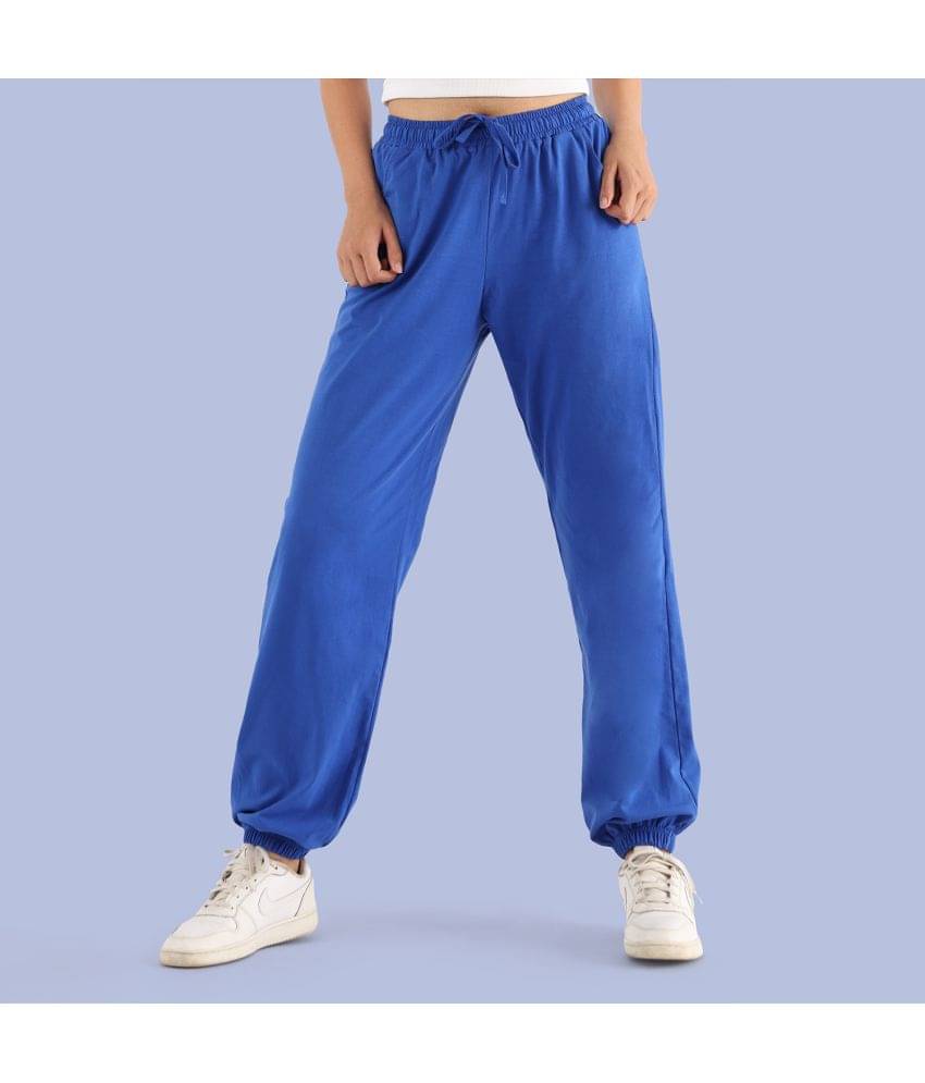     			Nite Flite Blue Cotton Women's Nightwear Pyjama ( Pack of 1 )