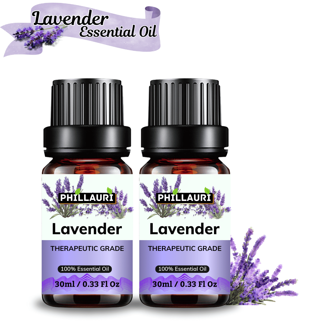 Phillauri Lavender Others Essential Oil Floral With Dropper 60 mL ( Pack of 2 )