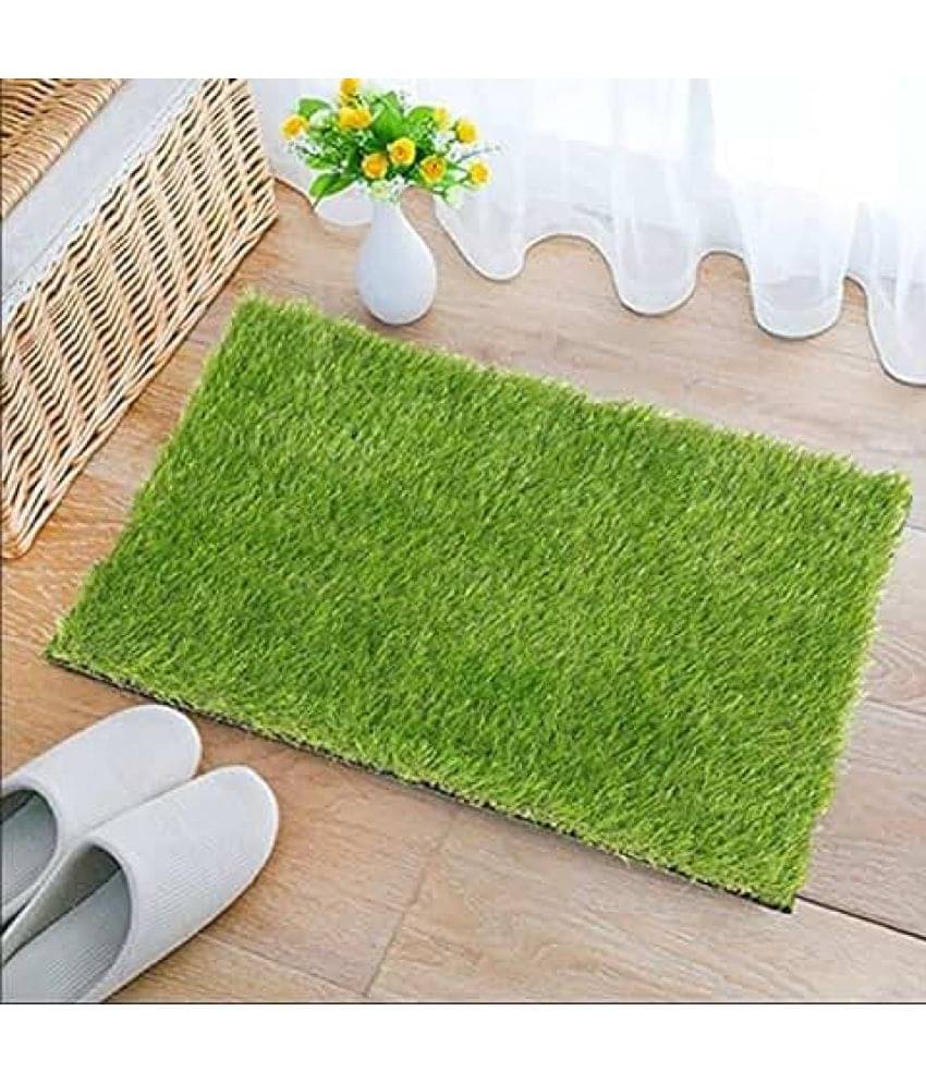 Revexo - Anti-skid Plastic Door Mat ( 40 X 60 cm ) Single - Green Revexo - Anti-skid Plastic Door Mat ( 40 X 60 cm ) Single - Green