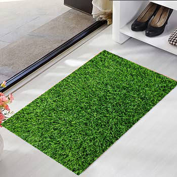 Revexo - Anti-skid Plastic Door Mat ( 40 X 60 cm ) Single - Green Revexo - Anti-skid Plastic Door Mat ( 40 X 60 cm ) Single - Green