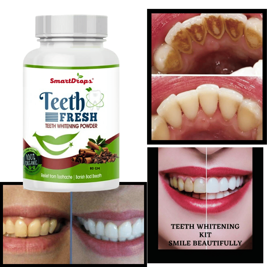 Smartdrops Teeth Whitening Powder 80