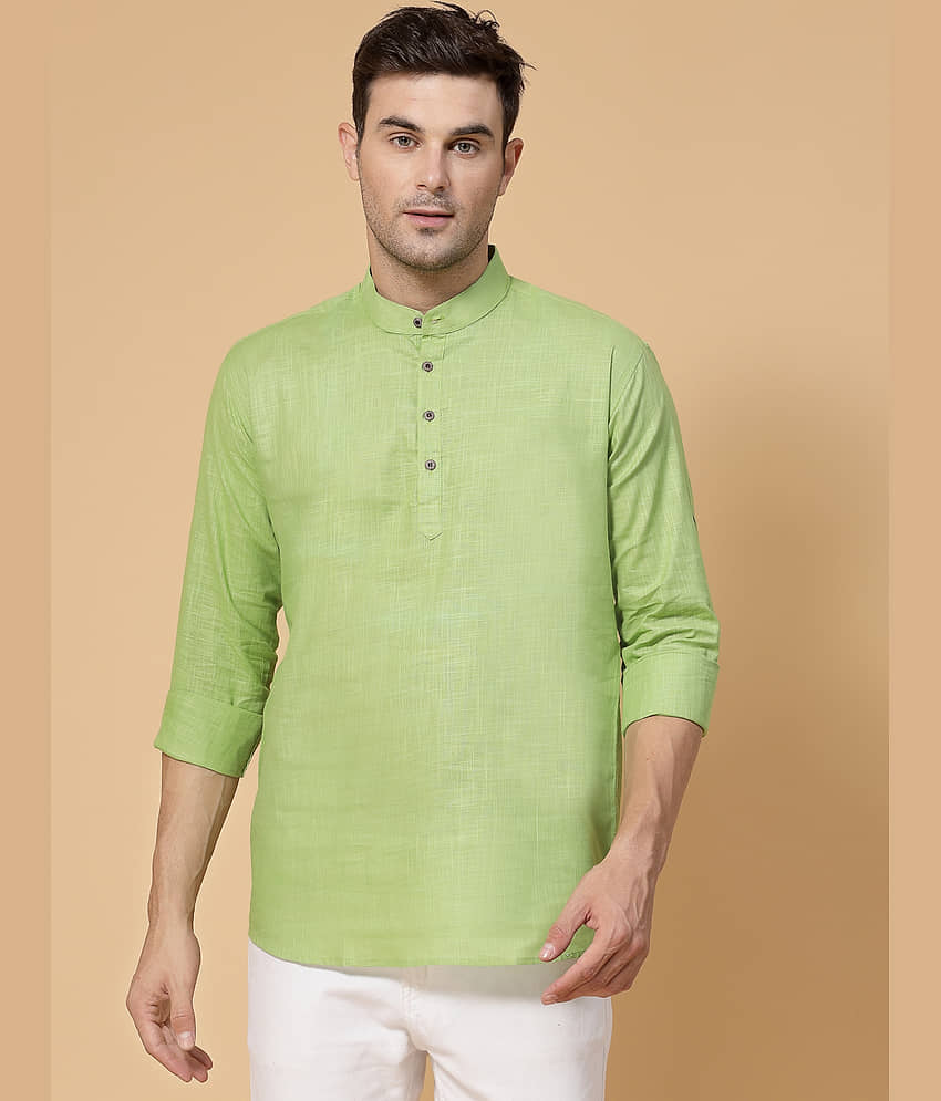 allan peter Pink Cotton Men's Regular Kurta ( Pack of 1 ) - Kurtas & Kurta Sets | Buy online on ZillyBuy