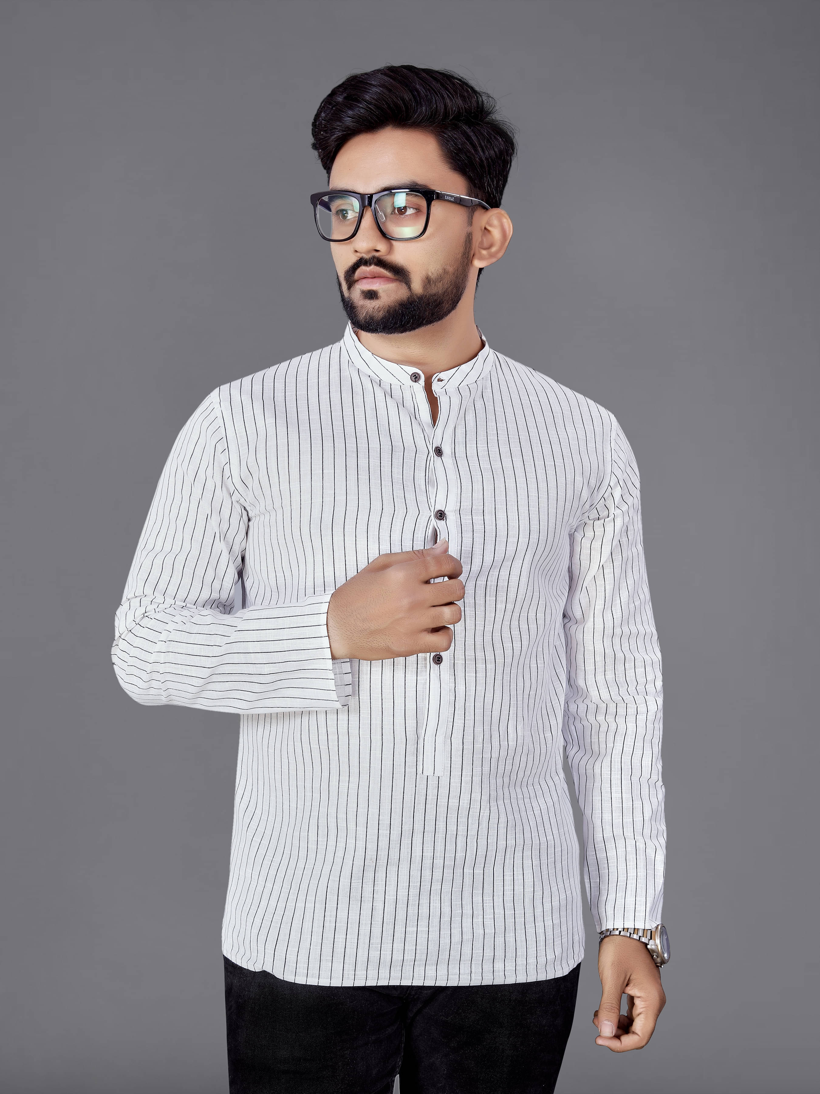 allan peter White Cotton Men's Regular Kurta ( Pack of 1 ) allan peter White Cotton Men's Regular Kurta ( Pack of 1 )