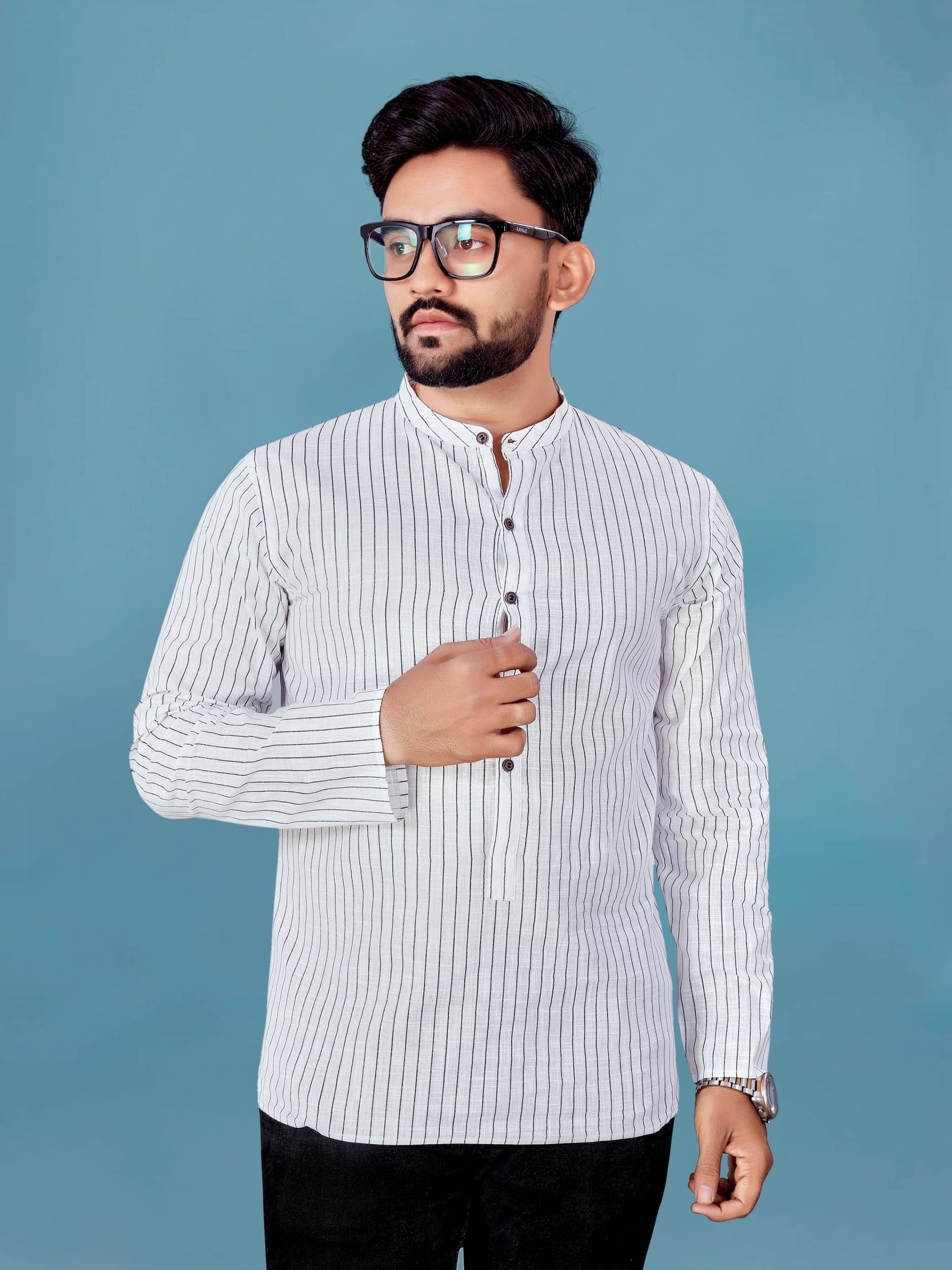 allan peter White Cotton Men's Regular Kurta ( Pack of 1 ) allan peter White Cotton Men's Regular Kurta ( Pack of 1 )