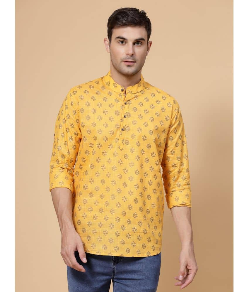 allan peter Navy Blue Cotton Men's Regular Kurta ( Pack of 1 ) - Kurtas & Kurta Sets | Buy online on ZillyBuy