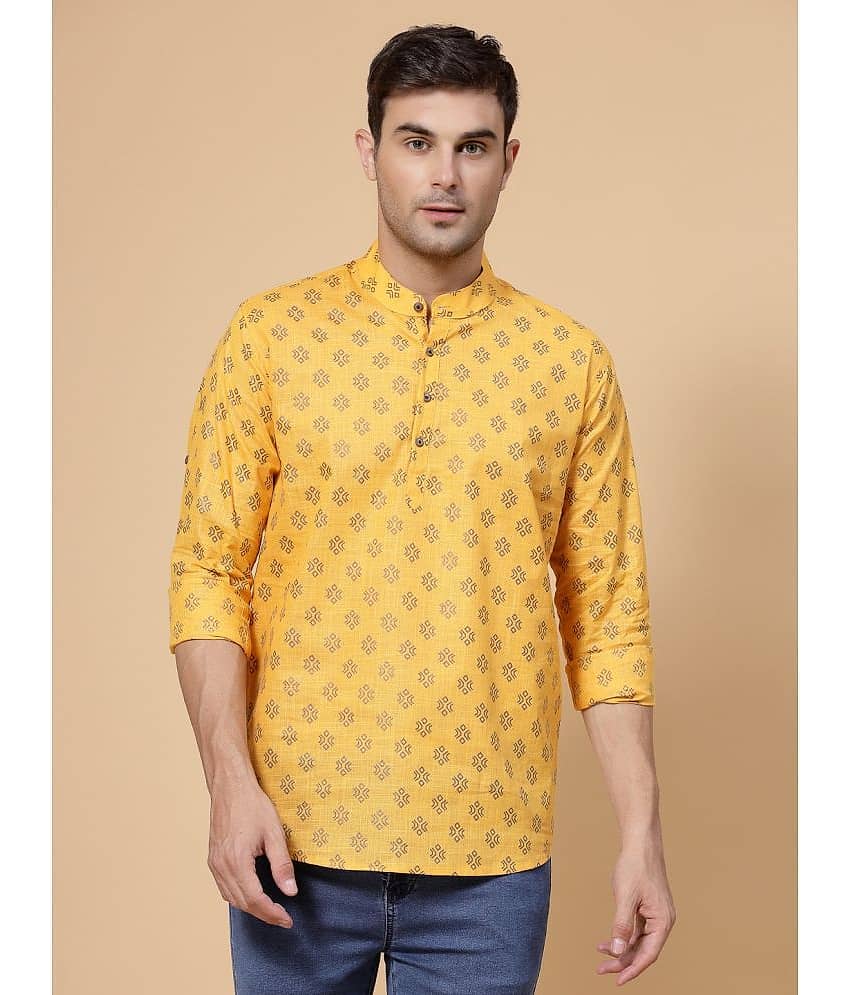 allan peter Navy Blue Cotton Men's Regular Kurta ( Pack of 1 ) - Kurtas & Kurta Sets | Buy online on ZillyBuy
