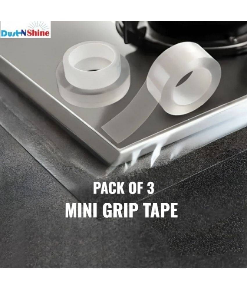 dust n shine Transparent Double Sided Nano Tape ( Pack of 3 ) dust n shine Transparent Double Sided Nano Tape ( Pack of 3 )
