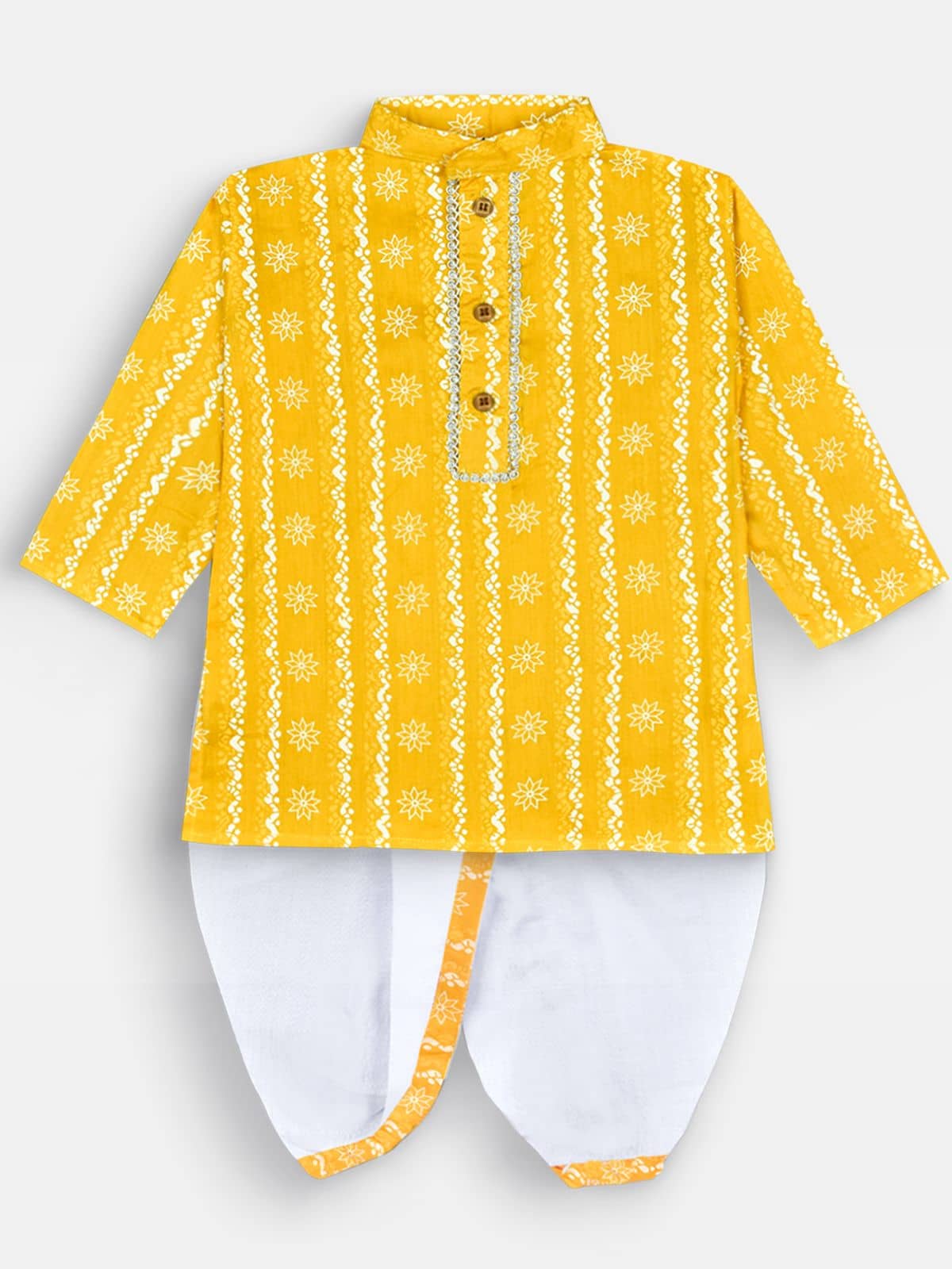mustmom Baby Boys Bright soft and comfortable Ethnic Kurta and Dhoti Set - Kurtas & Kurta Sets | Buy online on ZillyBuy
