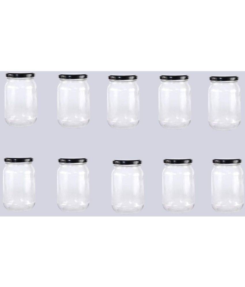 AFAST Glass Container Jar Glass Nude Utility Container ( Set of 10 ) AFAST Glass Container Jar Glass Nude Utility Container ( Set of 10 )