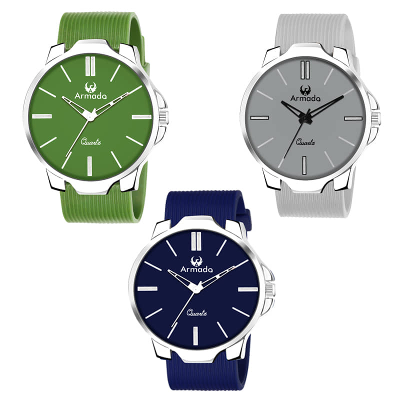 Armado Green Stainless Steel Analog Men's Watch