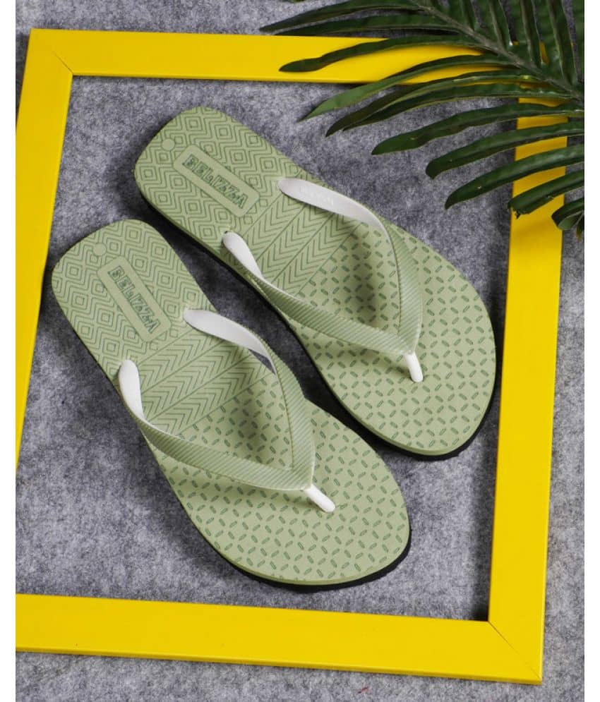 BELIZZA Green Women's Daily Slipper