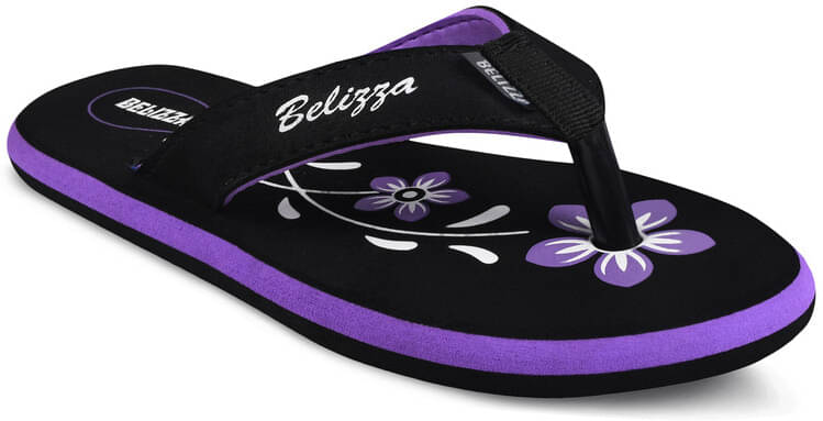    			BELIZZA Purple Women's Slipper