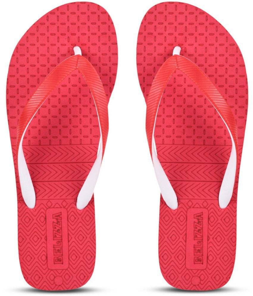 BELIZZA Red Women's Daily Slipper     			BELIZZA Red Women's Daily Slipper