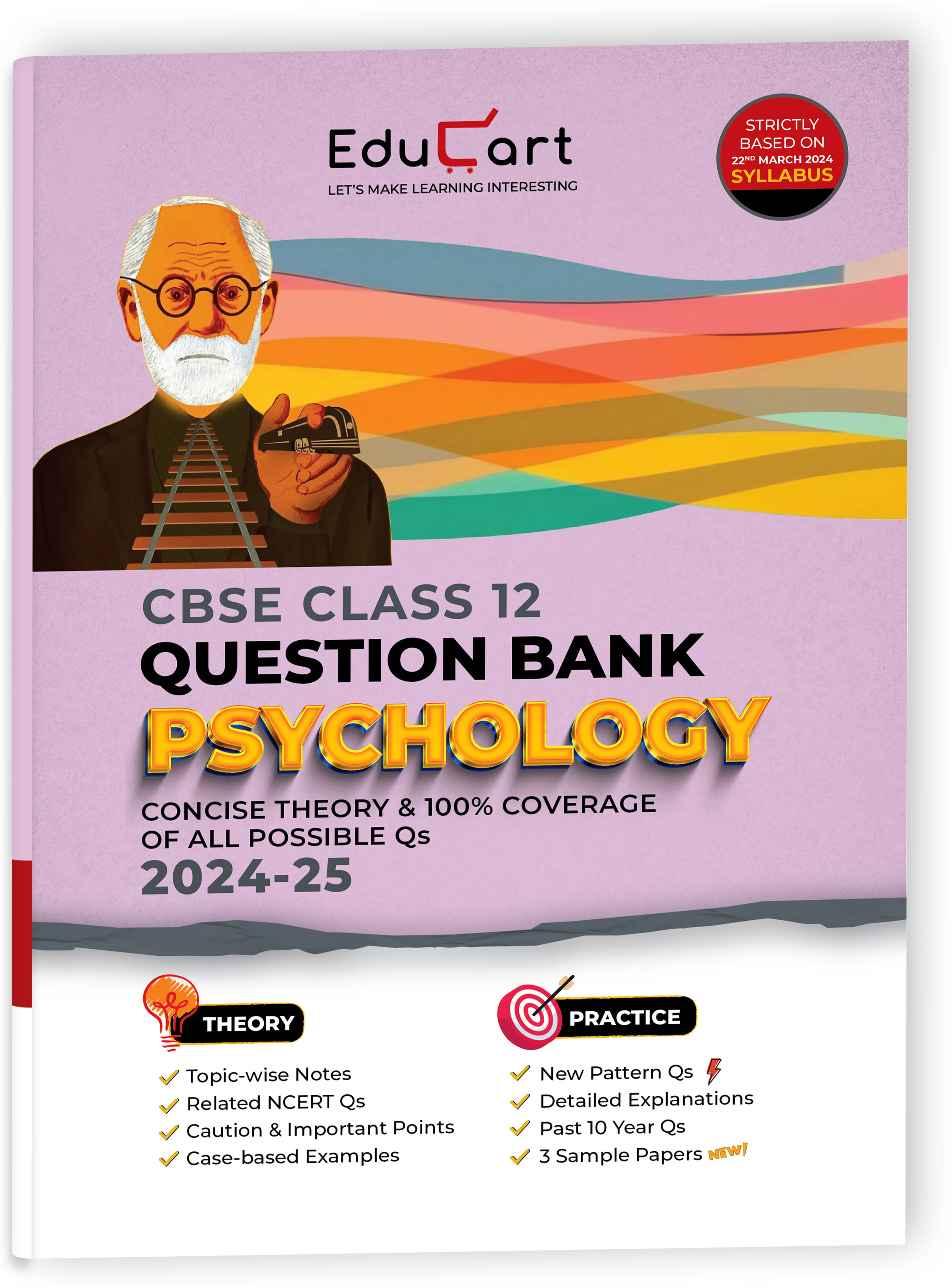 Educart CBSE Question Bank Class 12 Psychology 2024-25 (As per latest CBSE Syllabus 23 Mar 2024) Educart CBSE Question Bank Class 12 Psychology 2024-25 (As per latest CBSE Syllabus 23 Mar 2024)