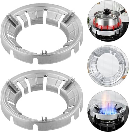     			FSN Kitchen Product Gas Saver Burner Stand (Pack of 2)